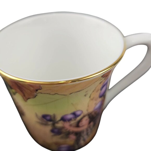2 PAST TIMES QUEENS FLOWER FAIRIES CICELY‎ MARY BARKER 2008 CUPS MUGS - Picture 10 of 12